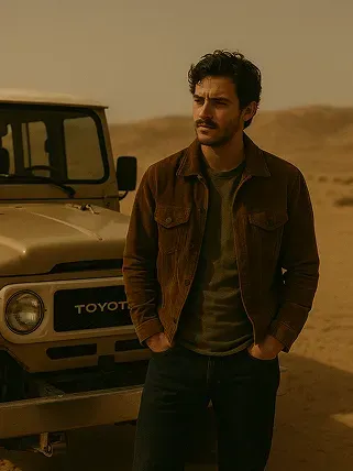 Behind the scenes on set